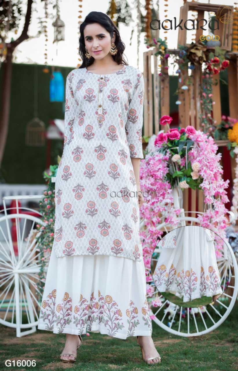 Aakara Gold Vol-16 Pant Palazzo Kurtis Set Aakara Gold Vol-16 Pant Palazzo Kurtis Set